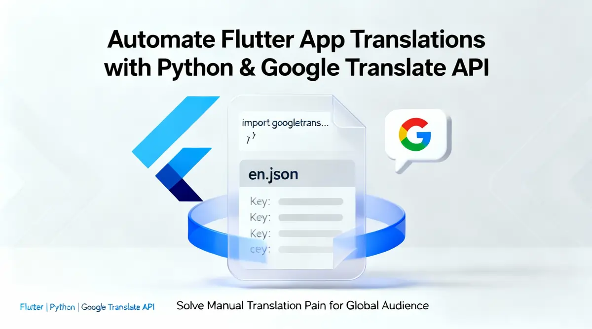 Automate Your Flutter App Translations with Python and Google Translate API